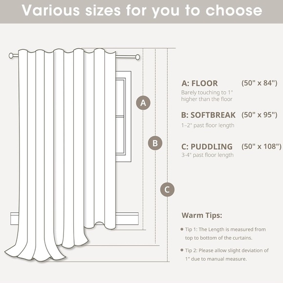 INK+IVY Ivory Chenille Stripe Curtains set of 2 - Picture 9 of 11